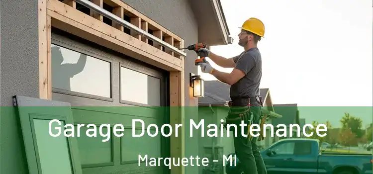 Garage Door Maintenance Marquette - MI