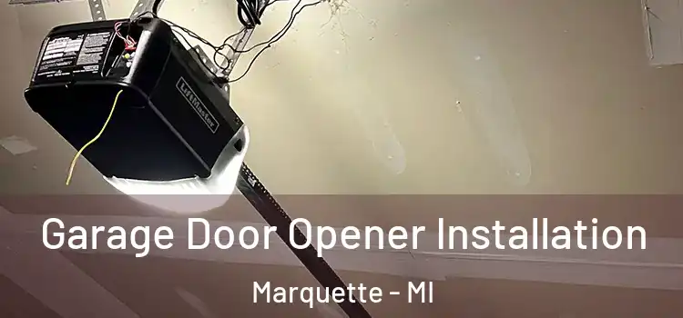  Garage Door Opener Installation Marquette - MI