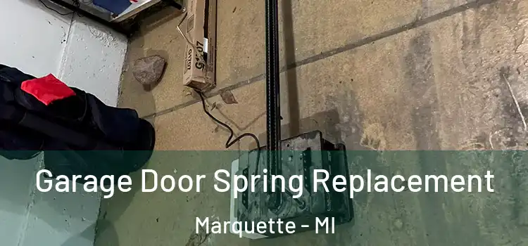  Garage Door Spring Replacement Marquette - MI