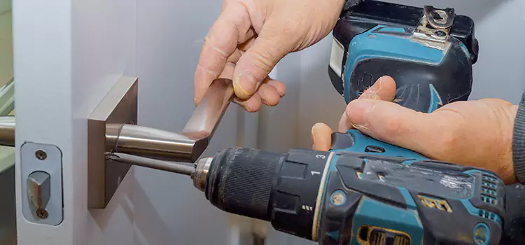 Security Door Lock Installation Marquette