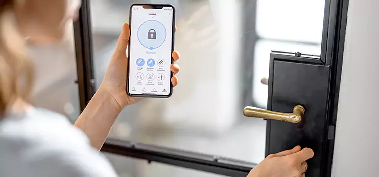 Fingerprint Door Lock Installation Marquette