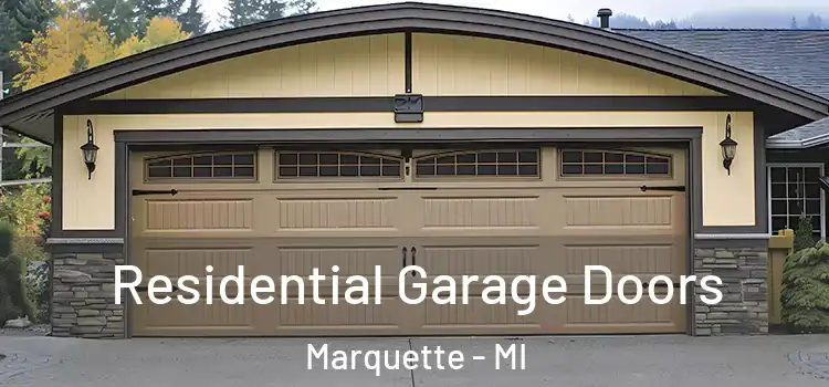  Residential Garage Doors Marquette - MI